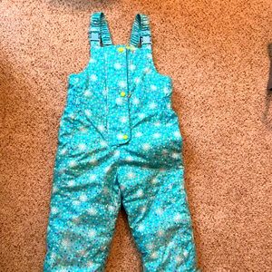 Hanna Anderson Snow Overalls - girls - size 110